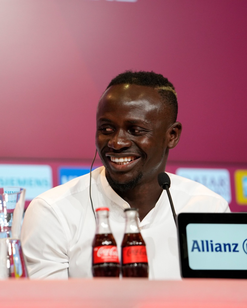 Sadio Mané en conférence de presse ce mercredi : « je n’ai pas eu à réfléchir deux fois »