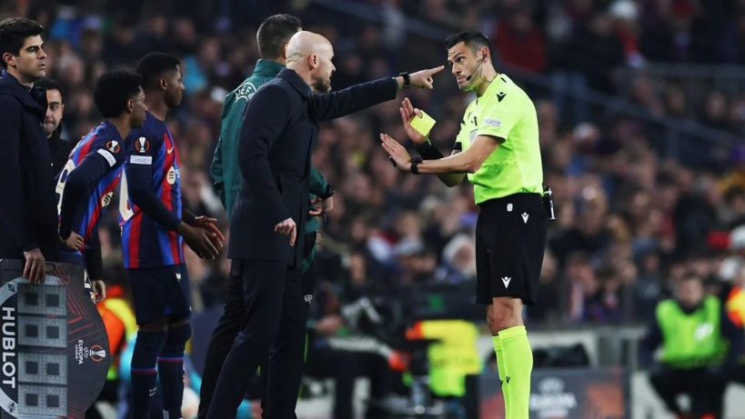 Europa League : l’arbitrage de FC Barcelone-Manchester United fait scandale