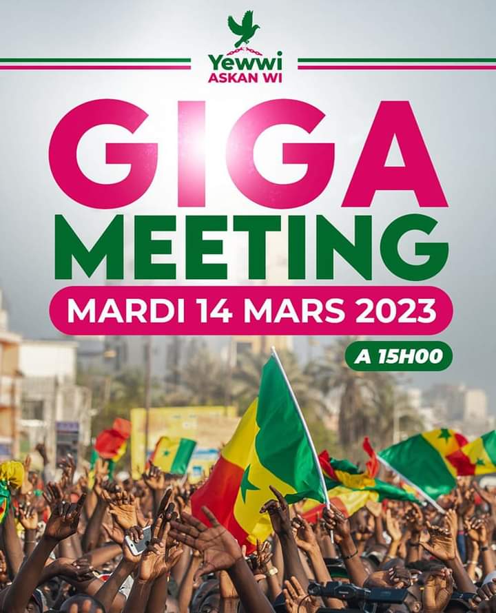 Giga meeting de YAW aux Parcelles Assainies: le Préfet ne devrait pas s'opposer