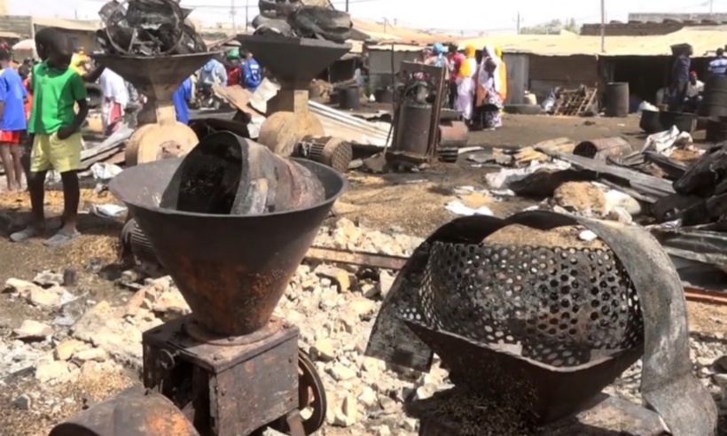 ​Incendie marché Syndicat Kaolack: les commerçants dénoncent le mutisme des autorités