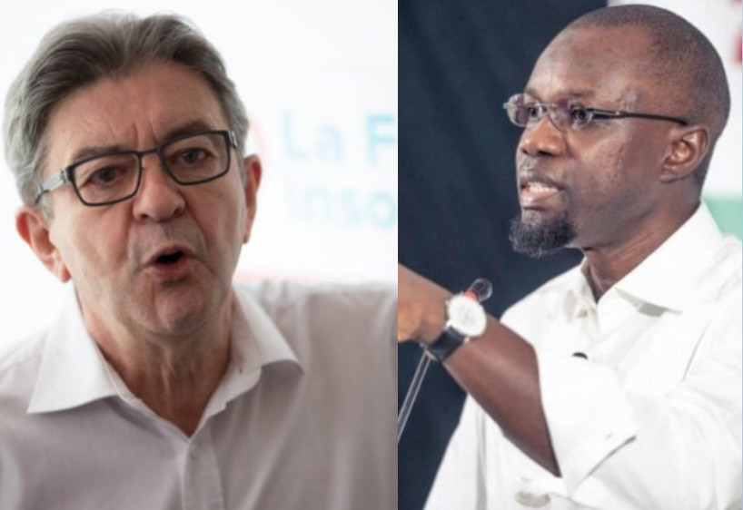 Mélenchon et Sonko ont échangé sur les relations entre la France et le Sénégal