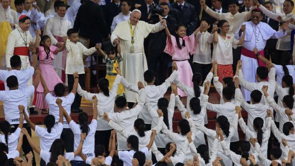 De très nombreux fidèles attendus pour la messe du pape à Manille