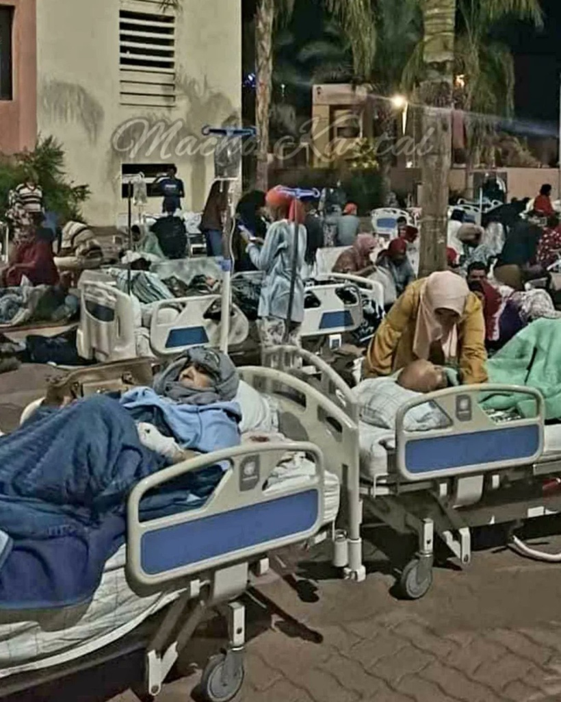 Nouveau bilan du Séisme au Maroc: 820 morts et 672 blessés