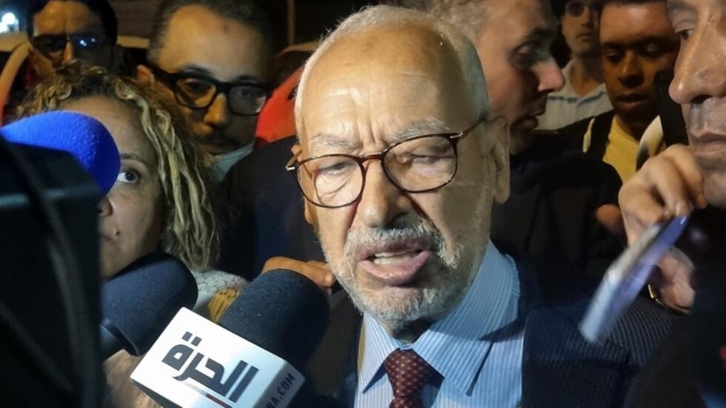 Tunisie: en prison, l'opposant Rached Ghannouchi entame une grève de la faim