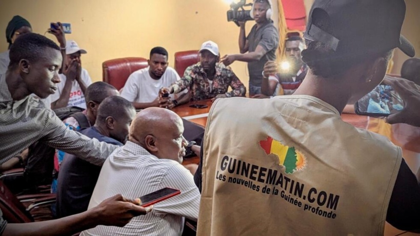 Guinée: treize journalistes brièvement arrêtés lors d'une manifestation à Conakry