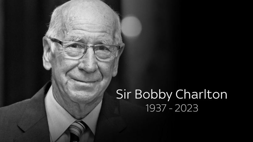 « Sir » Bobby Charlton, légende anglaise et de Manchester United, est mort