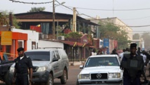 A Bamako, le restaurant La Terrasse a été la cible d'un attentat le 7 mars dernier. AFP PHOTO / SEBASTIEN RIEUSSEC