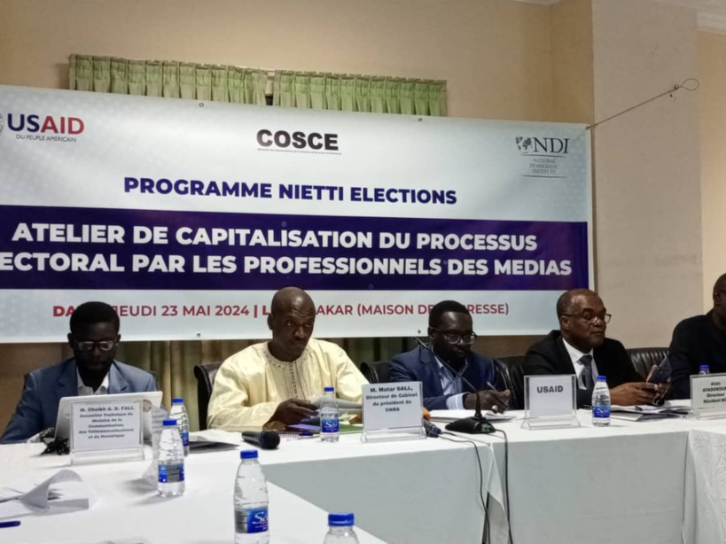 Programme 'NIETTI ELECTIONS":  National Democratic Institute en synergie avec le COSCE évalue le processus électoral