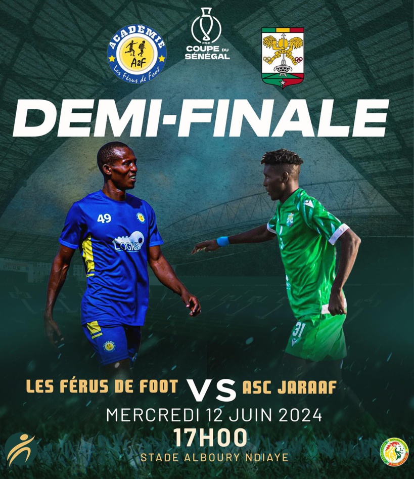 Coupe du Sénégal : Férus Foot défie le Jaraaf en demi-finale