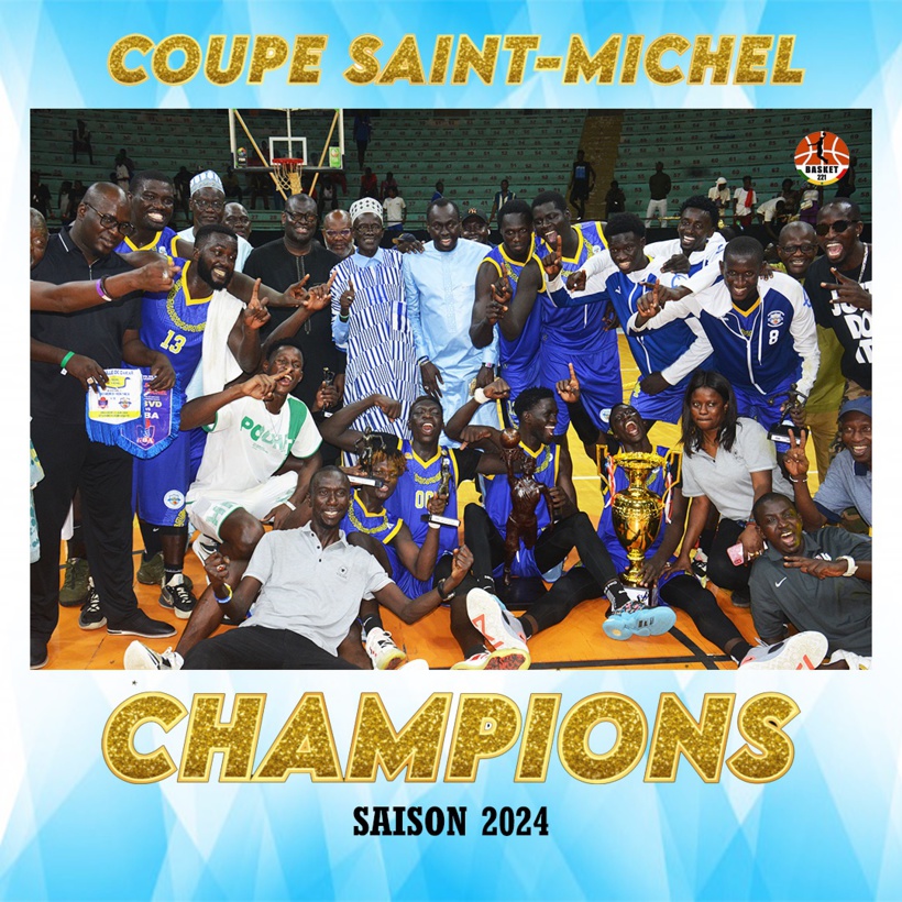 Basket : L'ASC Ville de Dakar triomphe en Coupe Saint-Michel