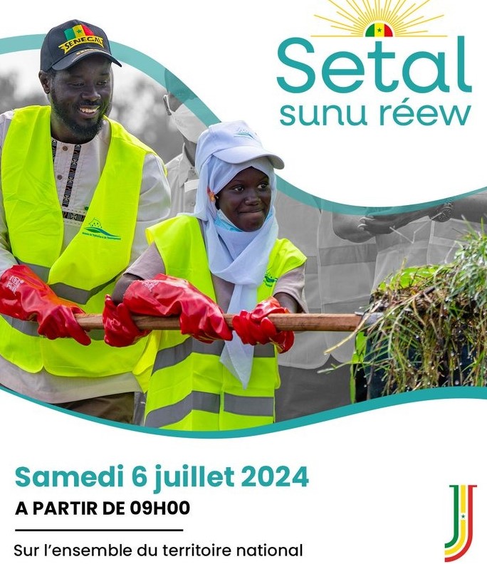 2ème Edition « Setal Sunu Rew » : le Président Diomaye invite les Sénégalais à faire de ce rendez-vous mensuel « une contribution personnelle »