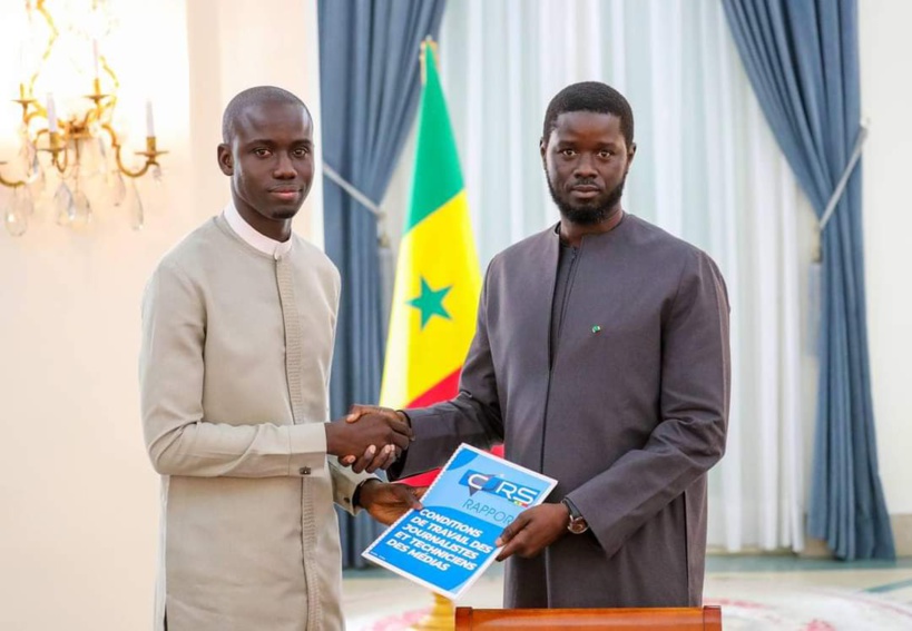 Rencontre avec le Président Diomaye au Palais: les jeunes reporters plaident pour une réforme fiscale plus flexible pour les médias  