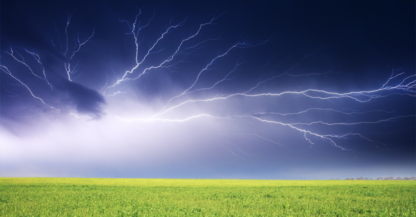 Orages et pluies attendus sur la quasi-totalité du pays, pour la période allant du 23 au 25 juillet (Anacim)