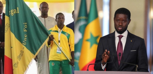 ​ JO Paris 2024: le Président Diomaye Faye remet le drapeau national aux athlètes sénégalais