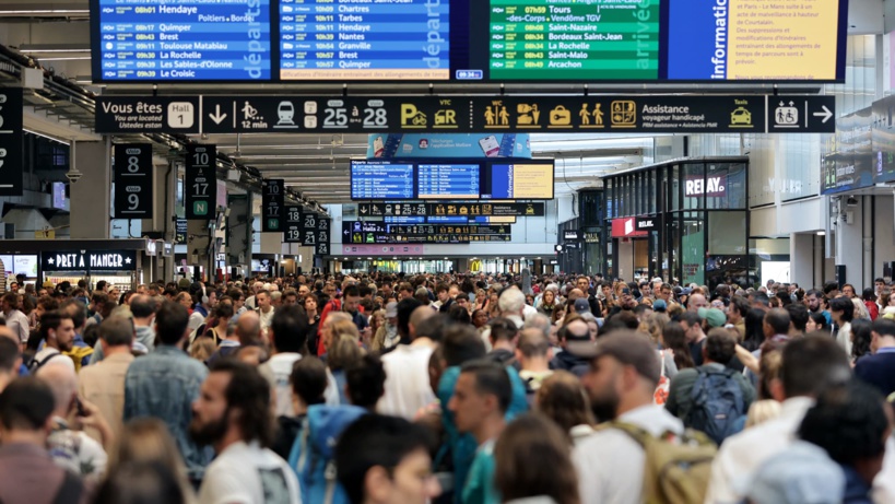 Sabotages sur le réseau TGV: «25%» des trains annulés entre Paris et Londres (Eurostar)