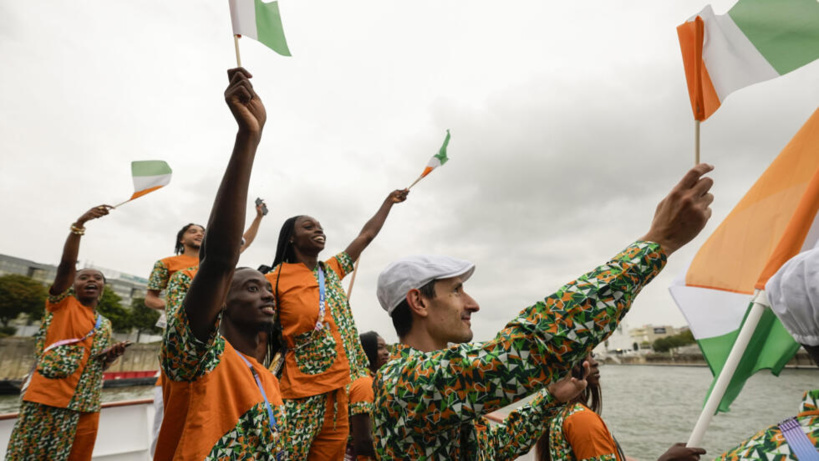 JO 2024: les athlètes africains présents sur les bateaux s’émerveillent avec l’ouverture