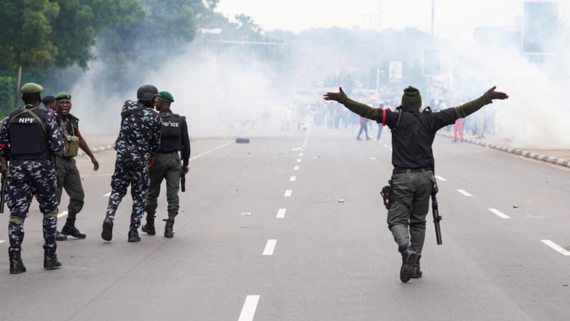 Nigeria: les forces de l’ordre défendent leur gestion des manifestations contre la mauvaise gouvernance