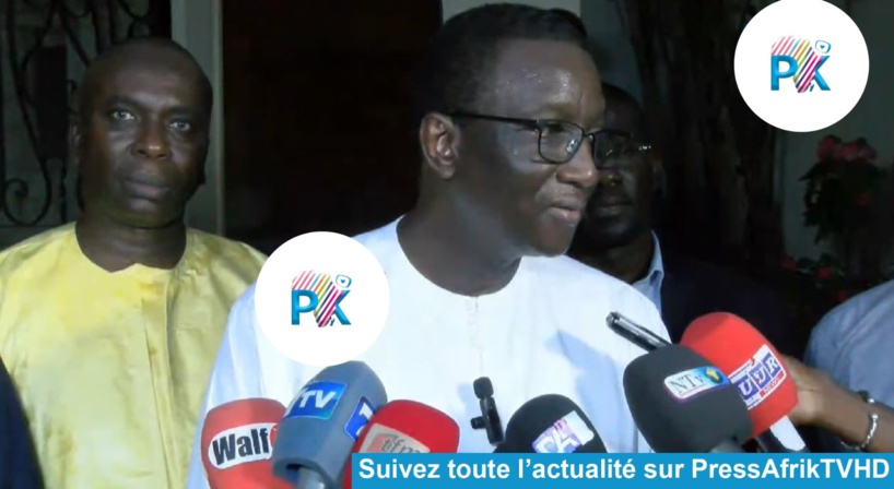 Amadou Ba chez l'archevêque de Dakar : "nous avons parlé de la nécessité d'avoir un Sénégal de paix, un Sénégal de concorde..."