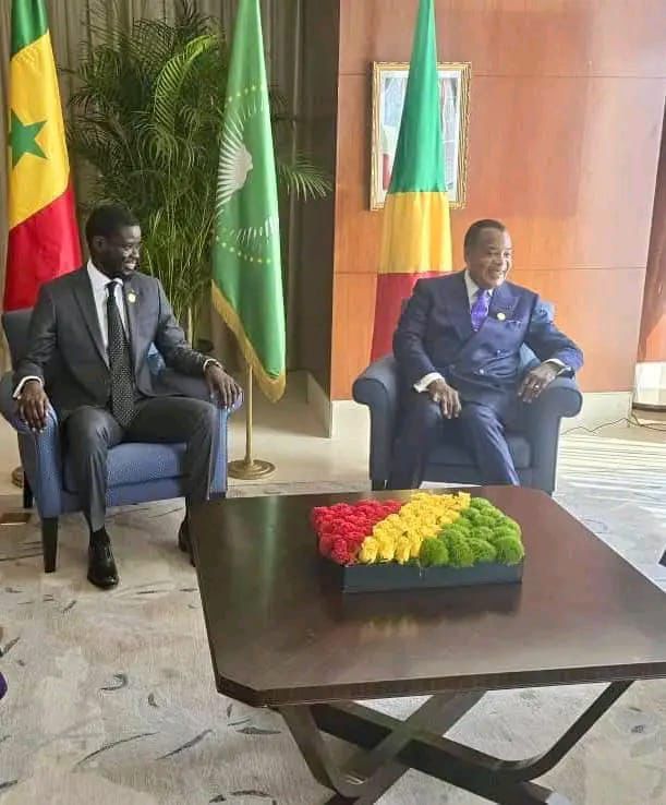 Diomaye Faye, Sassou Nguésso et Obiang Nguéma : les trois hommes entendent renforcer les axes Dakar-Brazzaville-Malabo