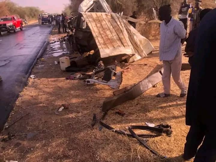 l’accident de Dangalma : inhumation des 16 morts calcinés au cimetière de Médinatoul