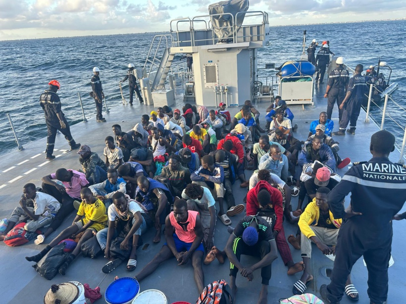 Émigration irrégulière : 27 candidats, dont 7 Sénégalais arrêtés à Mbour