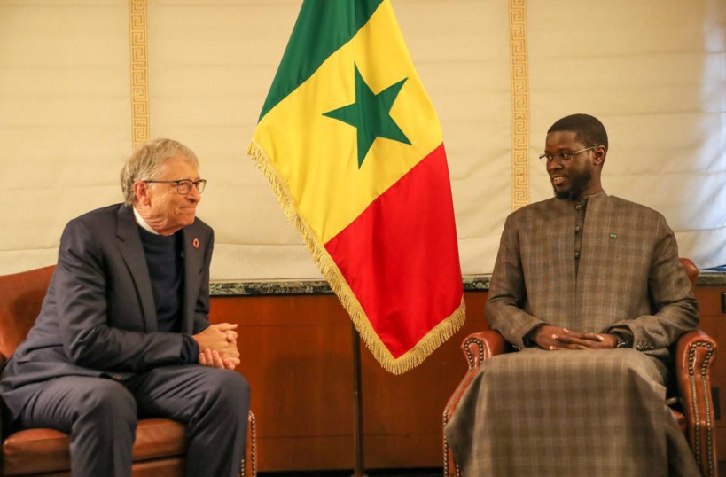 Sommet du futur à New York : Bill Gates reçu en audience par le Président Diomaye