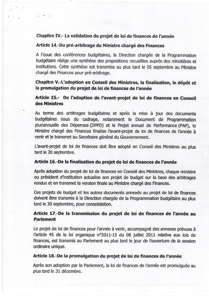 Carnage financier : voici la preuve que le ministre Cheikh Diba «n'a aucune responsabilité directe sur les chiffres évoqués» (Documents)