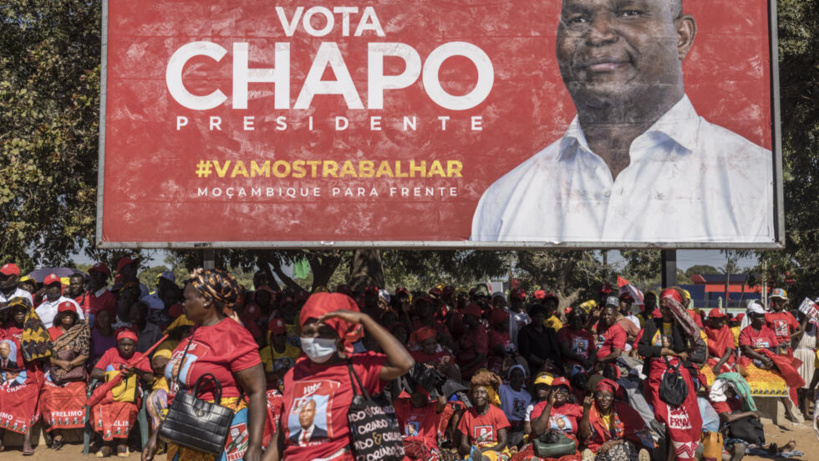 Élections générales au Mozambique: fin d'une campagne largement dominée par le parti au pouvoir Frelimo