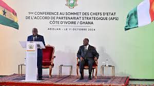 La Côte d'Ivoire et le Ghana renforcent leur coopération économique et sécuritaire