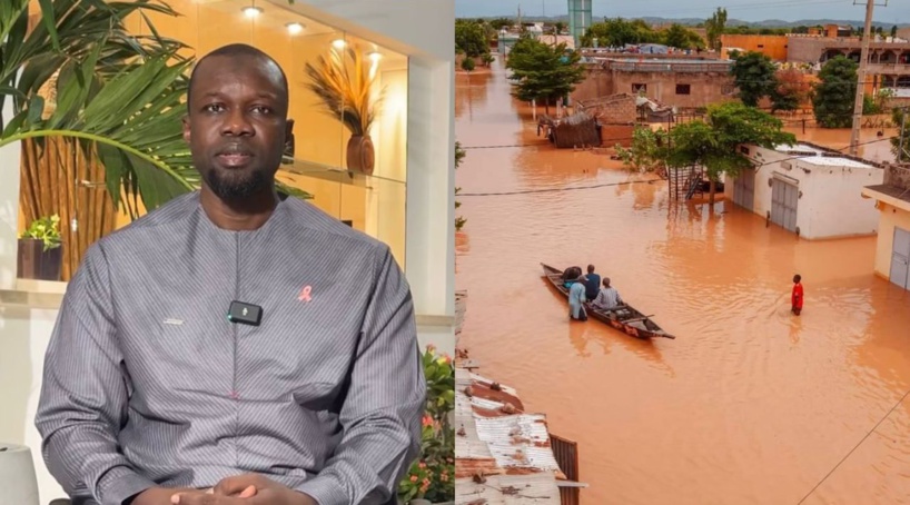 Crue du fleuve du Sénégal: "L'État dégage une enveloppe de 8 milliards FCFA en soutien aux victimes d'inondations" (Ousmane Sonko)