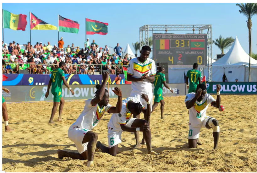 CAN de Beach Soccer: le Sénégal écrase la Mauritanie (6-1) et remporte un 8ᵉ titre historique