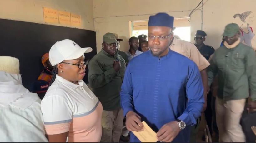 Ziguinchor : Ousmane Sonko vient de voter