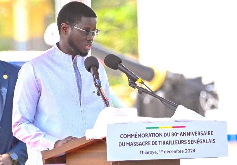 Bassirou Diomaye Faye annonce cinq (5) mesures de réappropriation de l'histoire du massacre de Thiaroye