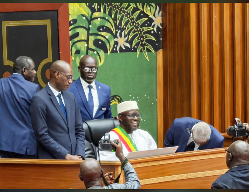 Malick Ndiaye élu Président de l’Assemblée nationale