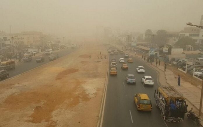 Épisode de poussière : Dakar enregistre la pire qualité de l'air au monde ce mercredi, selon IQAir