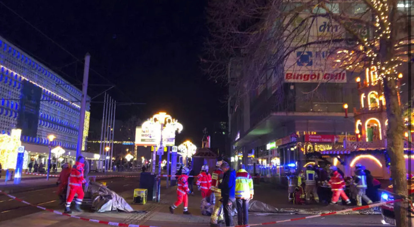 Allemagne: un véhicule percute le marché de Noël à Magdebourg, des morts et des dizaines de blessés