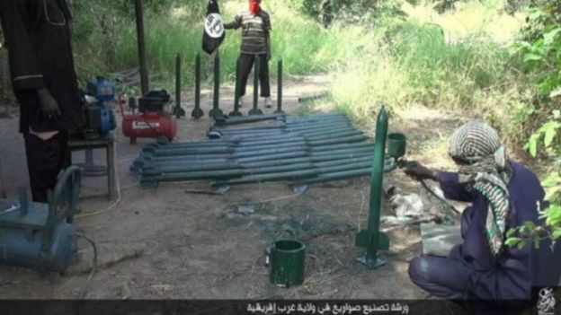 Une usine d'armes de Boko Haram détruite