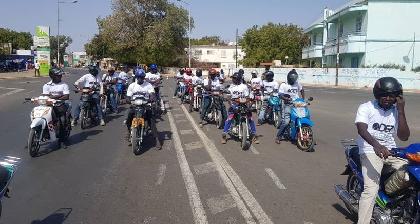 Manifestation à Ziguinchor : les conducteurs de motos dénoncent des frais cachés dans le processus d'immatriculation