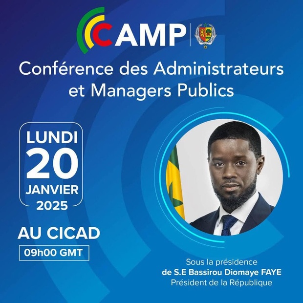 Diamniadio accueille la première Conférence des Administrateurs et Managers Publics (Camp) ce lundi