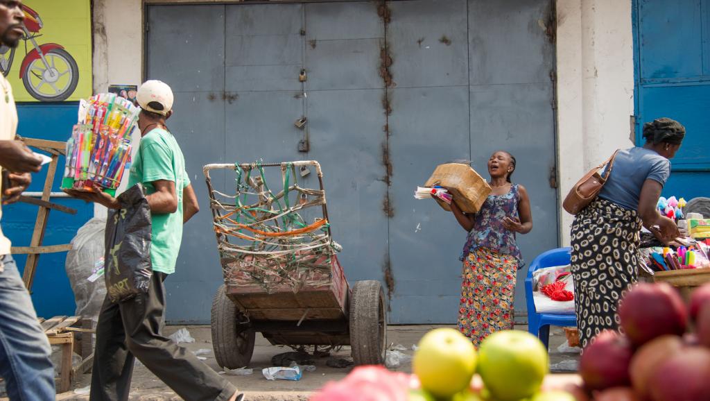 RDC: attaque au marché central de Kinshasa, deux personnes tuées