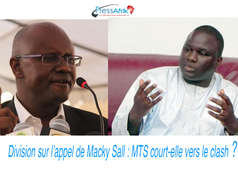 Division sur l’appel de Macky Sall: MTS court-elle vers le clash ?