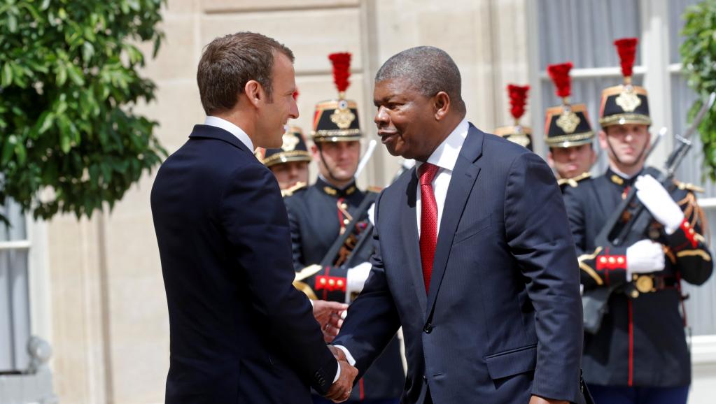 France: le président angolais João Lourenço rencontre Emmanuel Macron