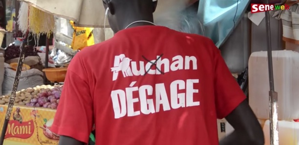 "Auchan Dégage" : les commerçants de Mbour menace Macky de vote-sanction