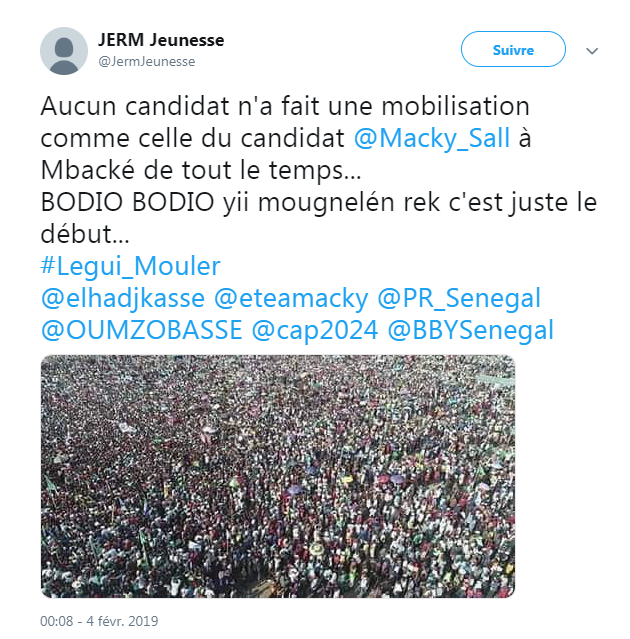 Images du meeting de Macky à Mbacké: AFP apporte les preuves de la tricherie 