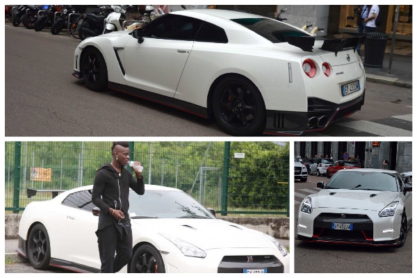 Mario Balotelli se trompe de maison et explose sa voiture contre un portail...