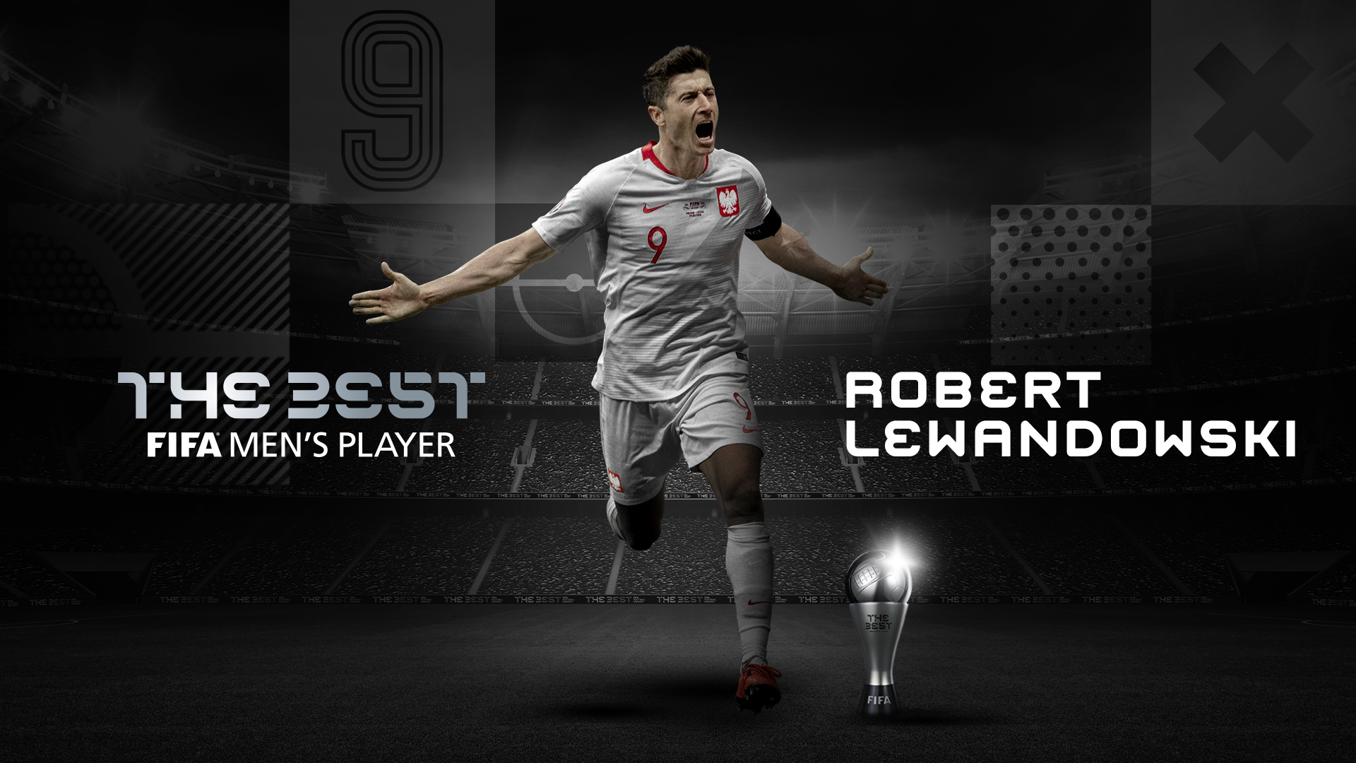 #FifaTheBest: Lewandowski, élu joueur de l'année 2020