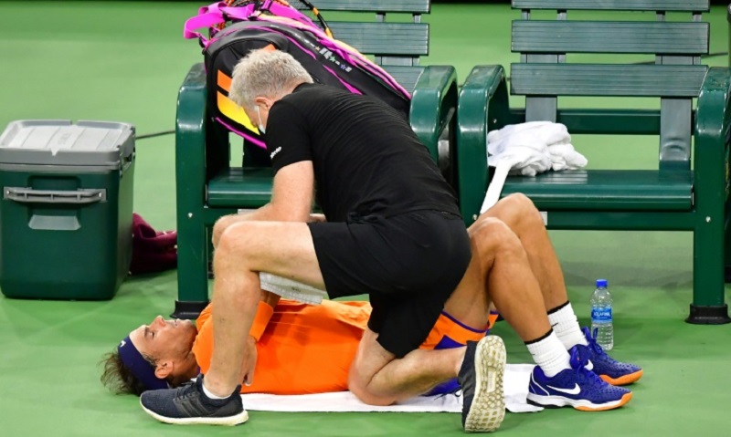 Tennis: Nadal absent "4 à 6 semaines" en raison d'une blessure à une côte