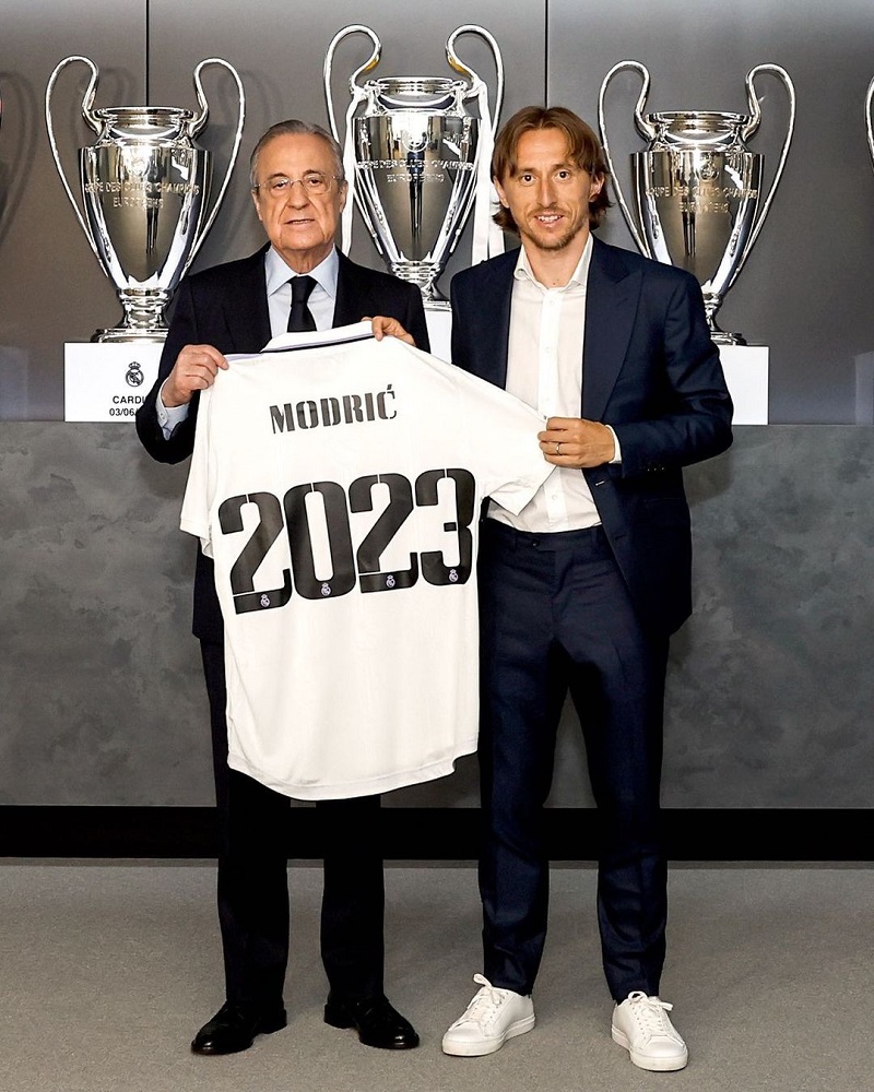 ​Real Madrid: Modric prolonge jusqu'en juin 2023