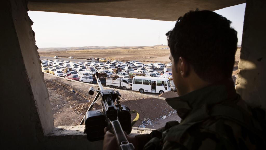 Quelque 200 000 personnes, soit la moitié de la population de Tal Afar et ses environs, ont fui ces derniers jours.