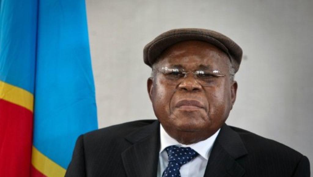 Etienne Tshisekedi, opposant historique à Joseph Kabila, en 2011. AFP PHOTO/GWENN DUBOURTHOUMIEU